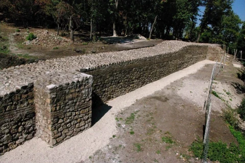 The wall and path
