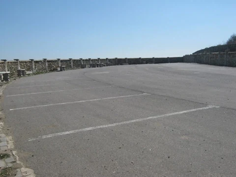 Near the site